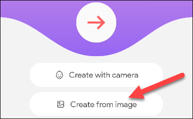 Select "Create From Image."