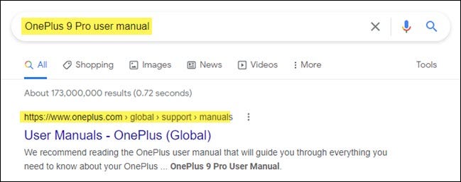 Find the manual with a web search.