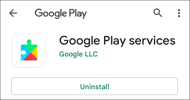 Update Google Play services on Android.