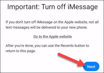 Turn off iMessage.