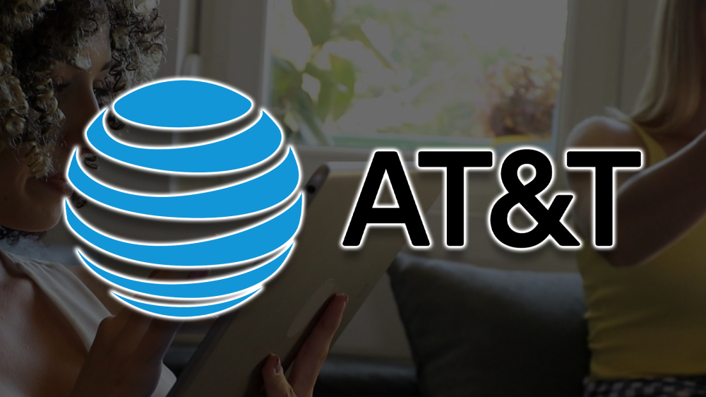 The AT&T logo.