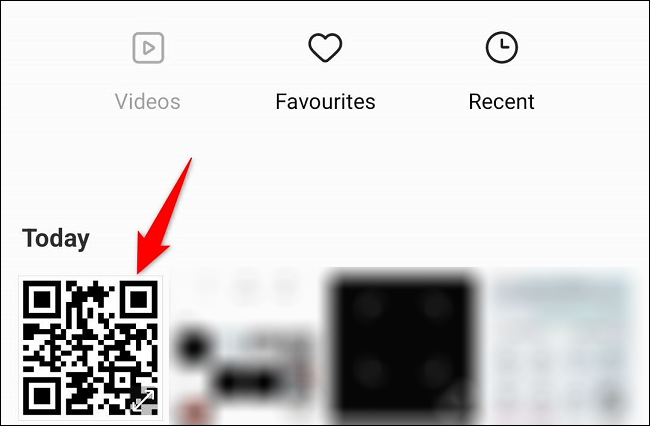 Choose a QR code image.