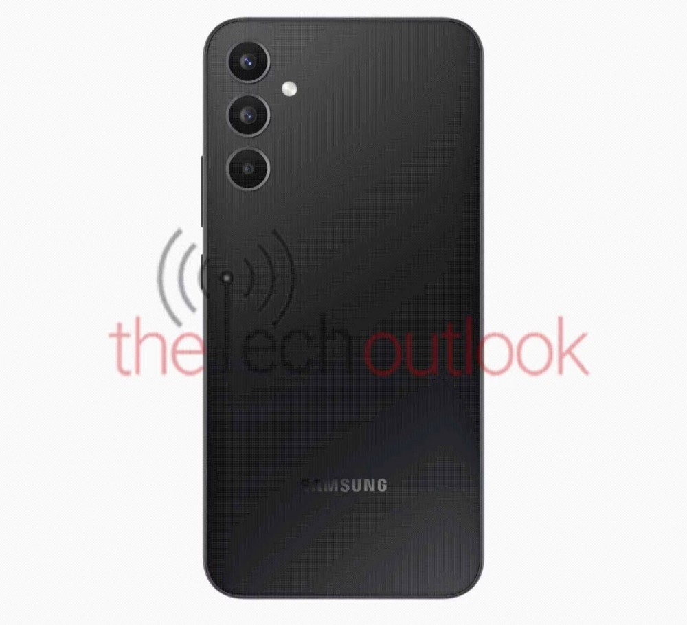 Black Galaxy A34 leak