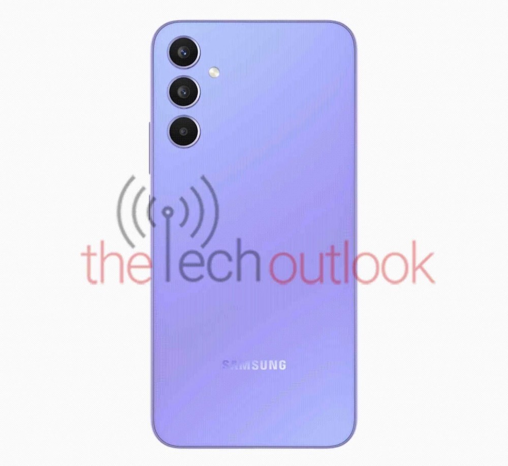 Purple Galaxy A34 according to leak.