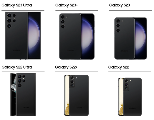 Galaxy S23 vs Galaxy S22 design