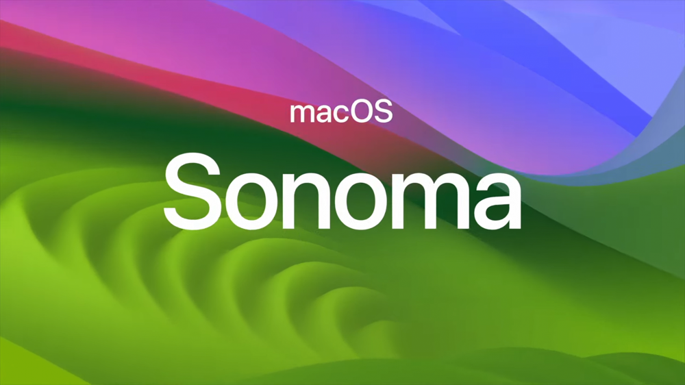 macOS Sonoma banner.